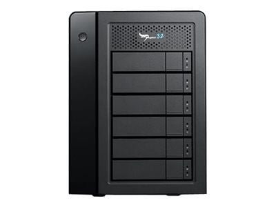 Promise Technology Pegasus32 R6, 48 TB, HDD, 9,1 kg, Tower, Musta
