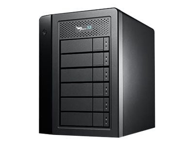 Promise Pegasus32 R6 - Hårddiskarray - 48 TB - 6 fack (SATA-600) - HDD 8 TB x 6 - Thunderbolt 3, USB 3.2 Gen 2 (extern)