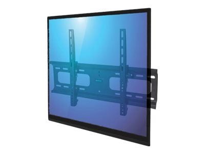 Manhattan TV &amp; Monitor Mount, Seinä, Kallistus, 1 näyttö, Näyttökoot: 37-65", Musta, VESA 200x200 - 600x400mm, Max 75kg, LFD, Elinikäinen takuu...
