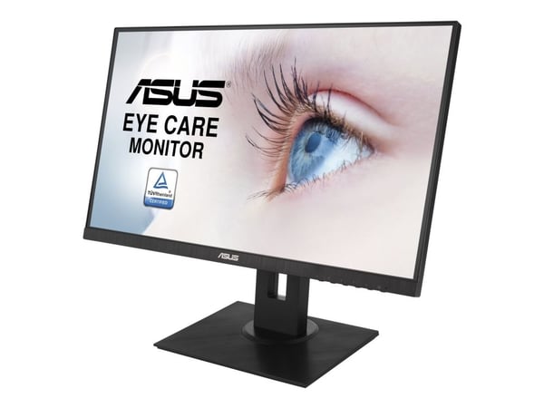 ASUS VA24DQLB - LED-skjerm - 23.8" - 1920 x 1080 Full HD (1080p) - IPS - 250 cd/m² - 1000:1 - HDMI, VGA, DisplayPort - svart
