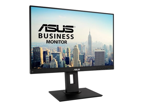 ASUS BE24WQLB - LED-skjerm - 24.1" - 1920 x 1200 - IPS - 300 cd/m² - 1000:1 - 5 ms - HDMI, VGA, DisplayPort - høyttalere - svart