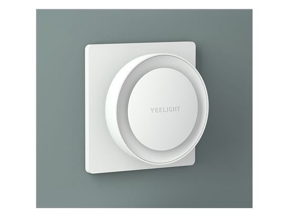 Yeelight Plug-In - Nattlys - LED - 0.5 W - mykt, varmt hvitt lys - 2500 K - hvit