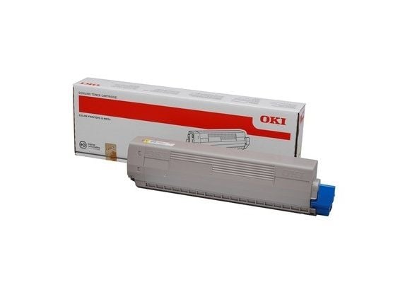 OKI - Gul - original - tonerpatron - för C911dn, 931, 931dn