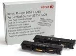 Xerox - 2-pack - svart - original - tonerpatron - for Phaser 3052, 3260; WorkCentre 3215, 3225