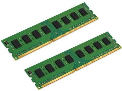 CoreParts - DDR4 - sett - 16 GB: 2 x 8 GB - DIMM 288-pin - 2400 MHz / PC4-19200 - 1.2 V - ikke-bufret - ikke-ECC