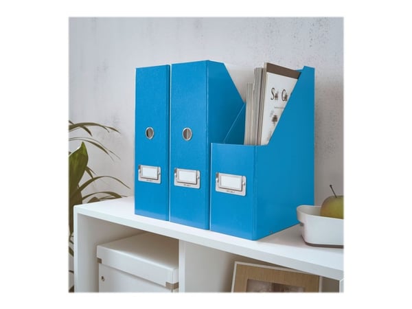 Leitz Click & Store - Bladfil - blå metallic