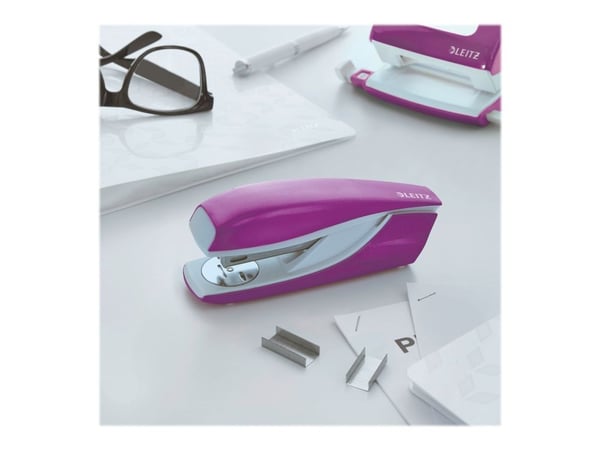 Leitz 55021062, 30 arkkia, Purppura, P3, Metalli, Muovi, 80 g/m², 4 cm