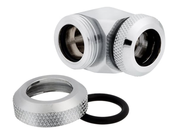 Corsair CX-9052021-WW, Liitin, Messinki, Kromi, 1/4", 90°, 1,2 cm