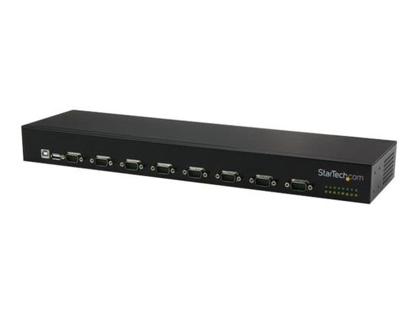 Startech USB to Serial Hub - 8 Port - COM Port Retention - Rack Mount and Daisy Chainable - FTDI USB to RS232 Hub (ICUSB23208FD) - Seriell adapter ...