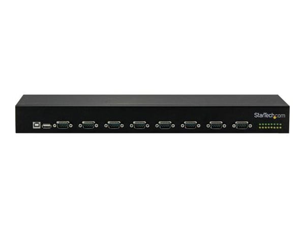 Startech USB to Serial Hub - 8 Port - COM Port Retention - Rack Mount and Daisy Chainable - FTDI USB to RS232 Hub (ICUSB23208FD) - Seriell adapter ...