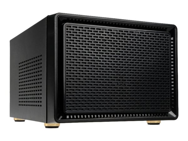 Kolink Satellite - Tower - Mini-ITX - ingen strømforsyning (ATX) - sort - USB/Lyd
