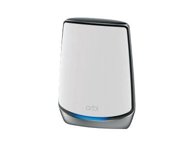 NETGEAR Orbi RBK853 - Wi-Fi-system - (ruter, 2 utvidere) - maske 1GbE, 2.5GbE - Wi-Fi 5, Wi-Fi 6 - Tri-Band
