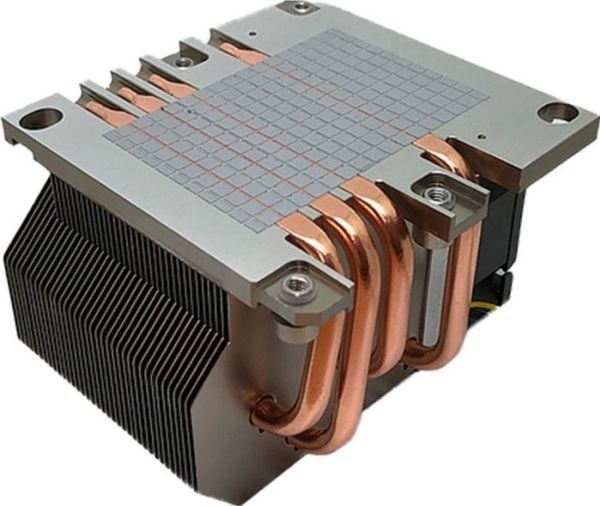 Inter-Tech B-13 - Processorkylare - (för: LGA3647) - aluminium och koppar - 60 mm - 2U