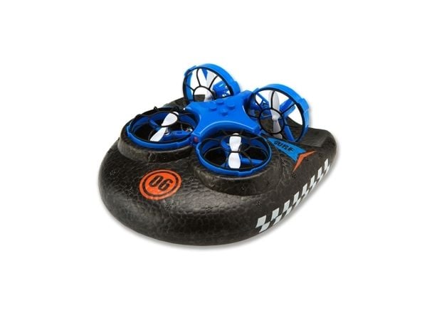 AMEWI - TRIX 3-IN-1 Drone, Hovercraft - blå