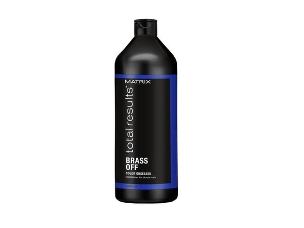 MATRIX TOTALRESULTATER Farge besatt MESSING AV Fuktighetsgivende balsam nøytraliserende kobbertoner 1000 ml