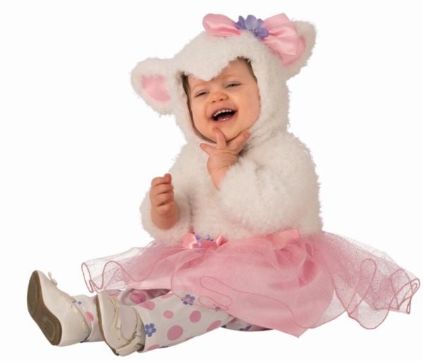 Lille Lam Baby Udklædningstøj (Str. 18-24M/24 MONTHS (18-24))