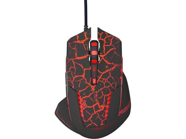 E-Blue E-musen E-Mazer Pro kablet mus, svart-rød, 2500 DPI, e-box