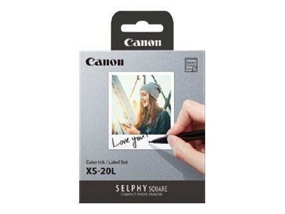 Canon 4119C002, Mustesuihku, 20 arkkia, 100 vuosi/vuosia, SELPHY SQUARE QX10, Laatikko