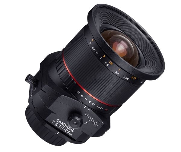 Samyang Tilt/Shift 24mm f/3.5 ED AS UMS, Sony E, Bredt, 16/11, Sony E