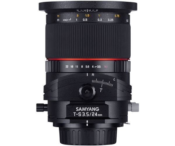 Samyang Tilt/Shift 24mm f/3.5 ED AS UMS, Sony E, Bredt, 16/11, Sony E