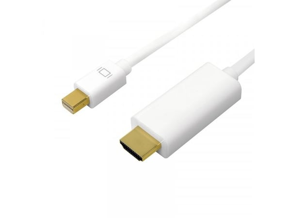 LogiLink CV0125, 5 m, Mini DisplayPort, HDMI Type A (Standard), Hanstik, suora