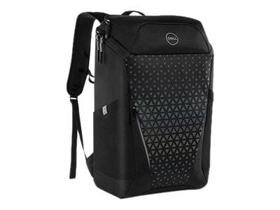 Dell Gaming Backpack 17 - Notebookryggsekk - 17" - svart med regnbue-reflektiv frontpanel