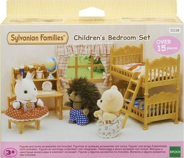 Sylvanian Families Barnerom med køyesenger