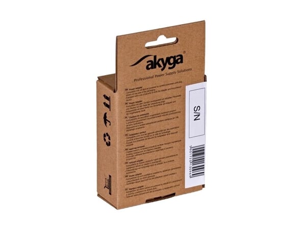 Akyga AK-CH-02 - Bilstrømadapter - 10.5 watt - 2.1 A - 2 utgangskontakter (USB) - svart