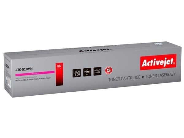 Activejet ATO-510MN, 5000 sivua, Magenta, 1 kpl Activejet ATO-510MN, 5000 sivua, Magenta, 1 kpl