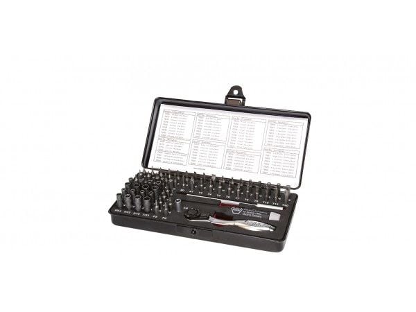 Wiha Micro-bit set ESD 7000Z - Skrutrekkerspissett - 66 deler - inn boks