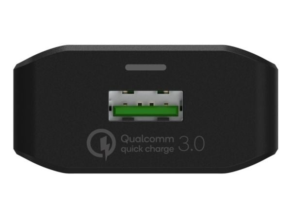 ANSMANN HC118QC - Strømadapter - 18 watt - 3 A - QC 3.0 (USB-C) - svart