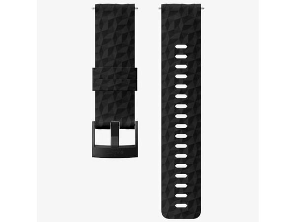 Suunto SS050221000, Yhtye, Älykello, Musta, Suunto, Spartan Sport Spartan Sport Wrist HR/Baro Suunto 7 Suunto 9, Silikoni