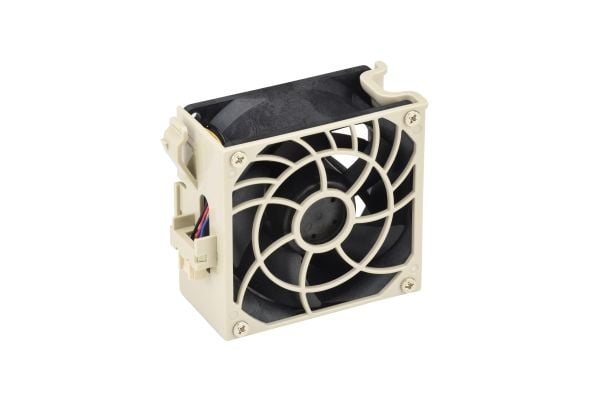 Supermicro FAN-0181L4, Vifte, 8 cm, 9400 RPM, Beige, Sort