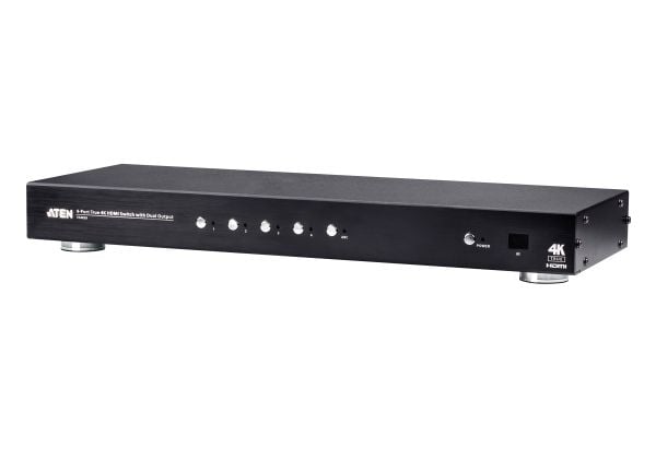 ATEN VS482B - Video/audio switch - 4 x HDMI - stasjonær, rackmonterbar