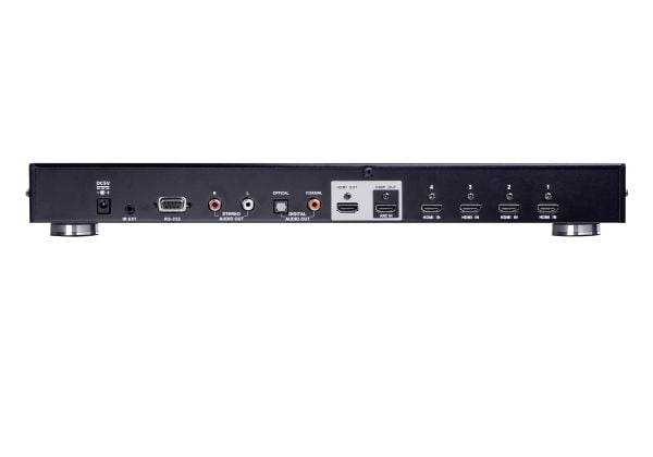 ATEN VS482B - Video/audio switch - 4 x HDMI - stasjonær, rackmonterbar