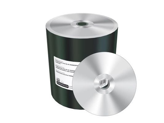 MediaRange Professional Line - CD-R (80 min) - hvit - blekkstråleskrivbar overflate, skrivbar innerring - spindel
