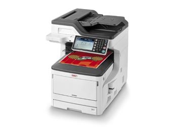 OKI MC883dn - Multifunksjonsskriver - farge - LED - A3 (297 x 420 mm) (original) - A3 (medie) - opp til 35 spm (kopiering) - opp til 35 spm (trykki...