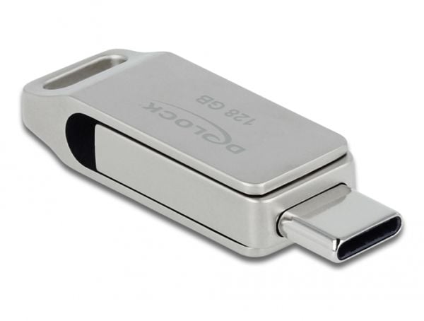 Delock - USB-flashstasjon - 128 GB - USB 3.2 Gen 1 / USB-C