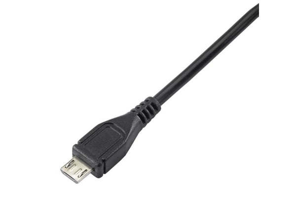 Akyga AK-TB-06 - Strømadapter - 12.5 watt - 2.5 A (Micro-USB type B) - svart