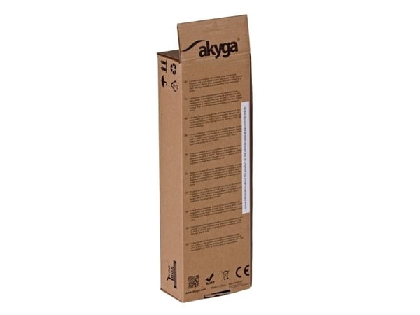 Akyga AK-SP-05B - Overspenningsavleder - 2500 watt - utgangskontakter: 5 - 3 m kabel - Frankrike - svart