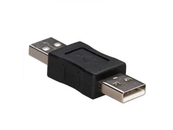 Akyga - USB-hann-hunnveksler - USB (hann) til USB (hann) - svart
