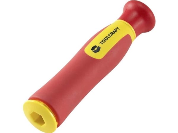 Toolcraft TO-6443502, Termoplastisk vulkanisat (TPV), Sekskantet skaft, 10 cm, 2.3 cm, 26 g