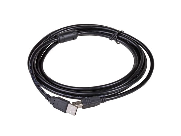 Akyga AK-USB-12 - USB-kabel - USB (hann) til USB-type B (hann) - 3 m - svart