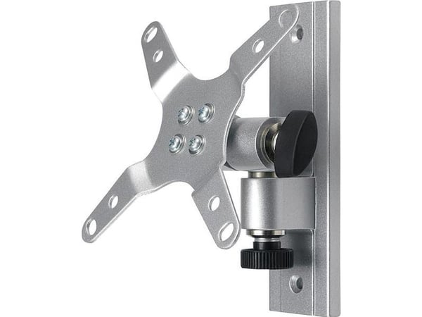 SpeaKa Professional SP-6444404, 23 kg, 33 cm (13"), 76,2 cm (30"), 75 x 75 mm, 75 x 75 mm, Sølv
