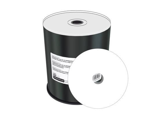 MediaRange Professional Line - 100 x CD-R - 700 MB (80 min) 52x - hvit - gjenoverførbar termoskrivbar overflate - murstein