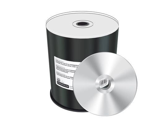 MediaRange Professional Line - 100 x CD-R - 700 MB (80 min) 52x - hvit - gjenoverførbar termoskrivbar overflate - murstein