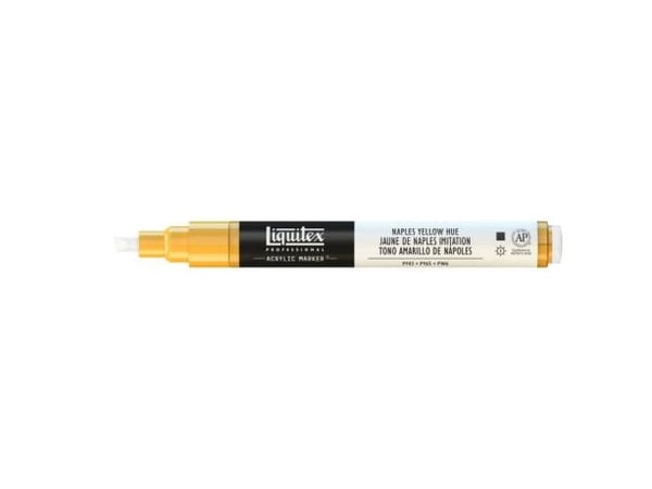 Liquitex 887452000877, Gult, Svart, Hvit, Fin tupp, 2 mm, 1 stykker