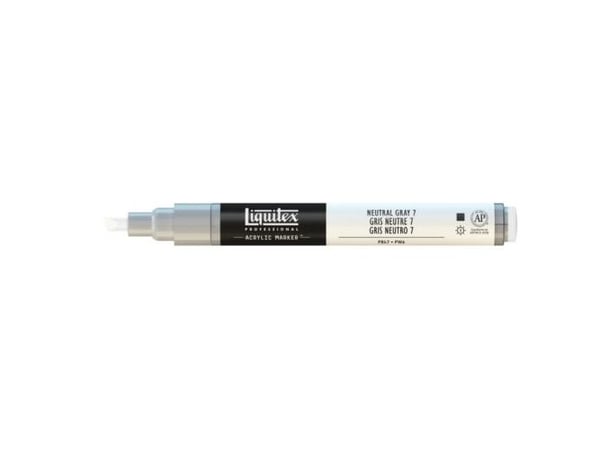 Liquitex 887452000952, Grå, Svart, Hvit, Fin tupp, 2 mm, 1 stykker