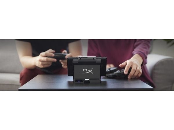 HyperX ChargePlay Clutch - Ladeboks + batteri - 6000 mAh (USB-C) - for Nintendo Switch