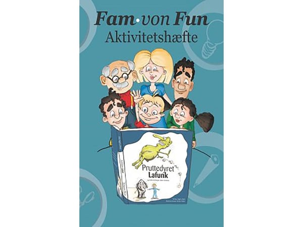 Fam. von Fun – aktivitetsbok till pruttedjuret Lafunk | Pia Lykke Kongsgaard | Språk: Danska